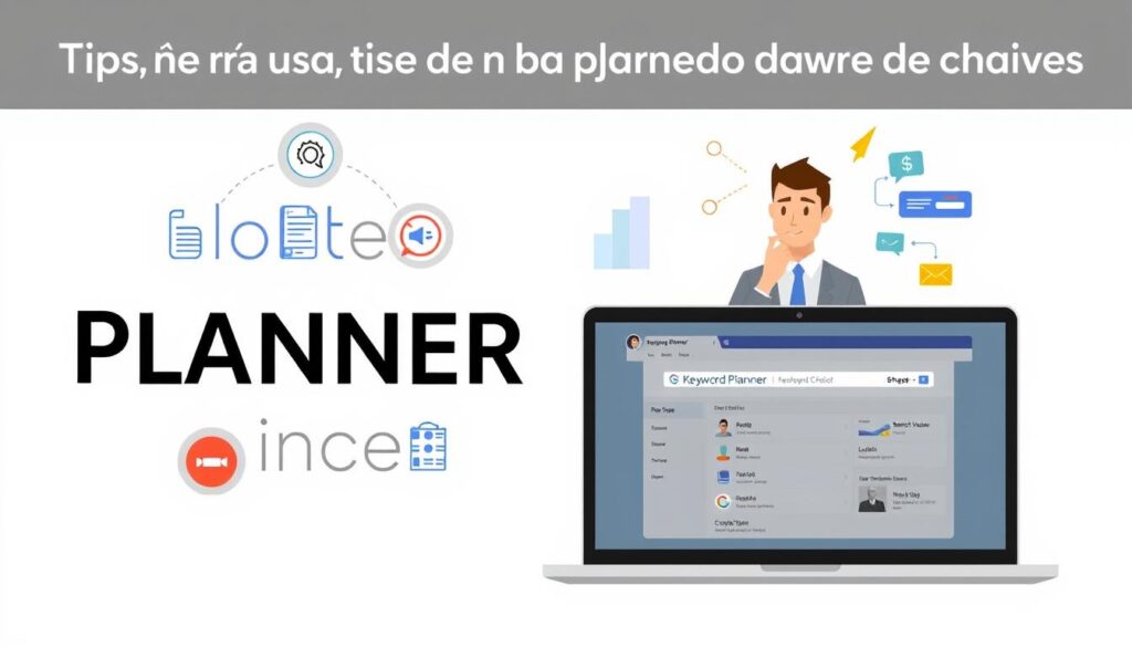 Dicas para usar o Planejador de Palavras Chaves de forma eficiente