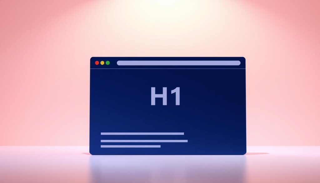 Impacto da tag H1 na experiência do usuário