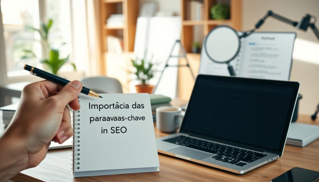 Importância das palavras-chave no SEO