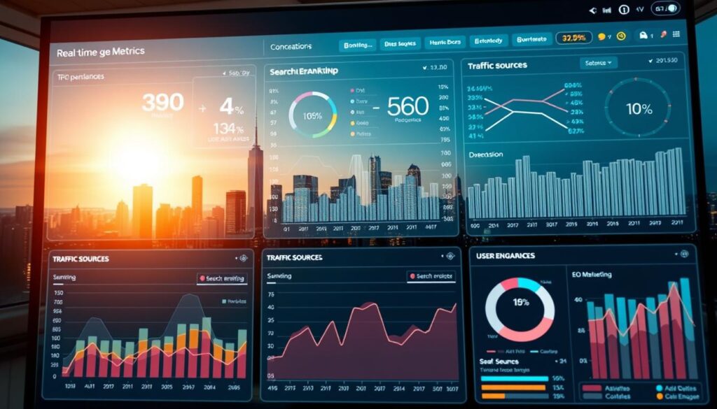 Monitoramento de desempenho SEO