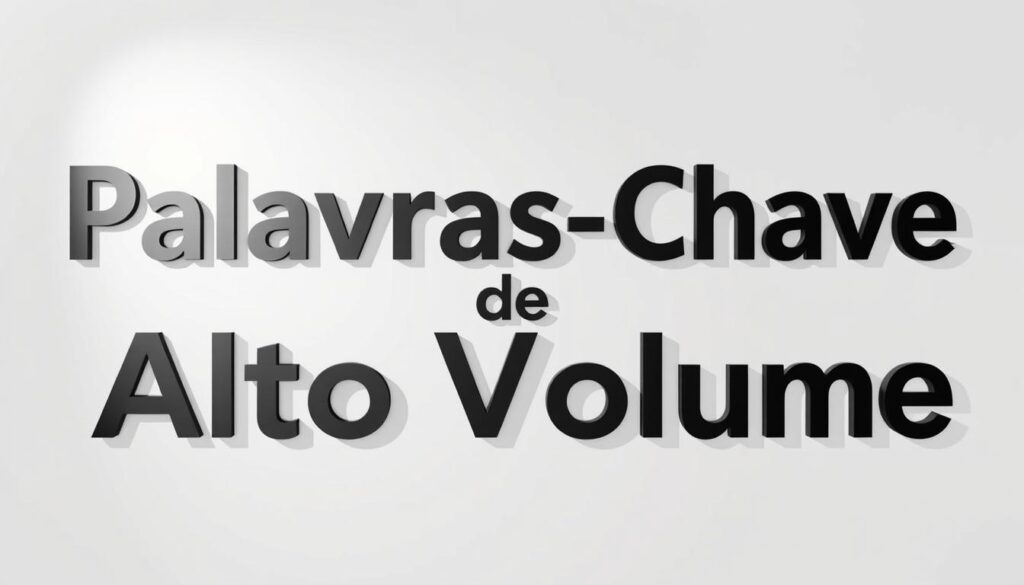 Palavras-Chave de Alto Volume
