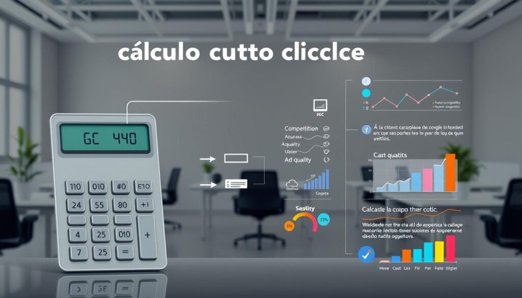 cálculo custo clique