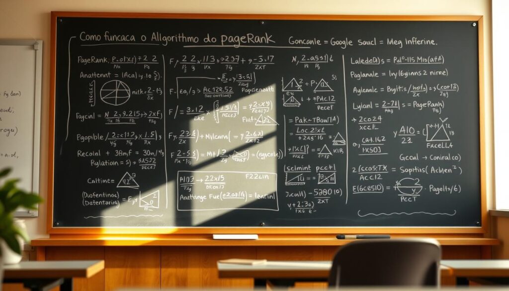 cálculo do pagerank