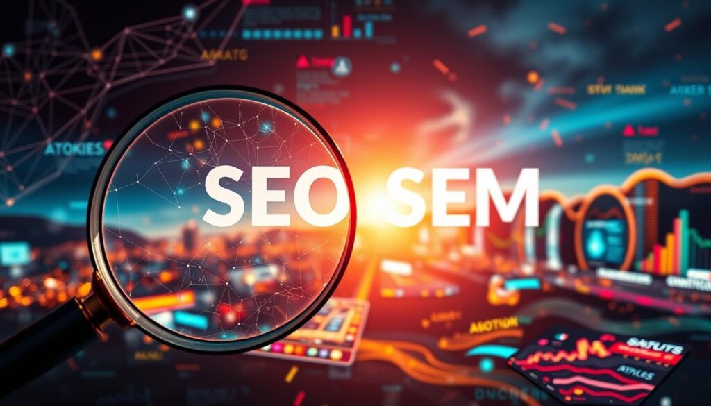 combinação de SEO e SEM