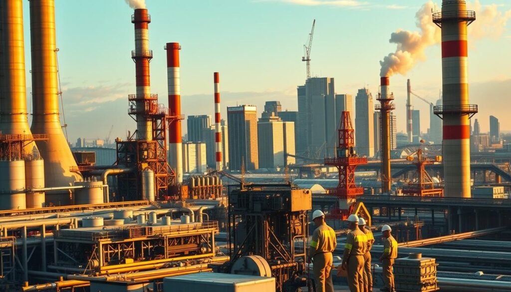 construção de autoridade no setor industrial