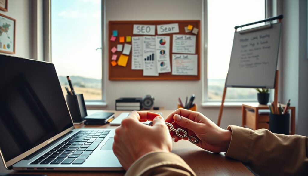construção de backlinks