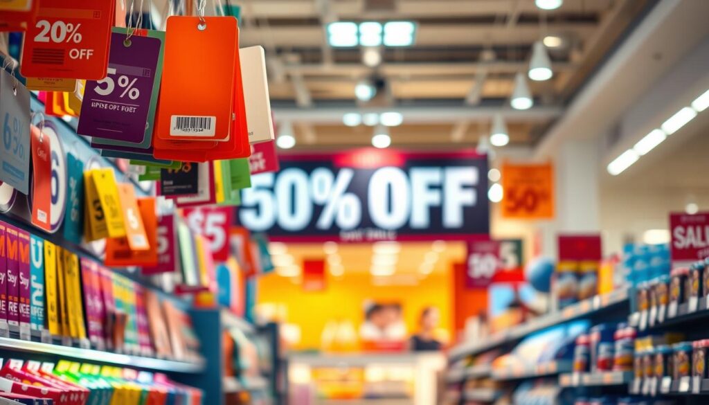 descontos e promoções