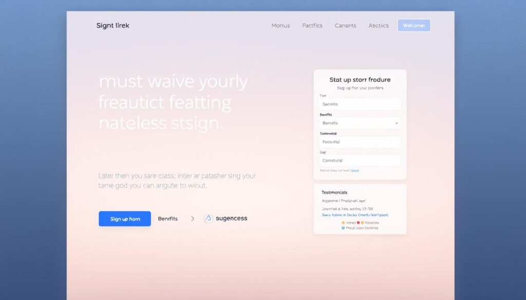 elementos essenciais landing page