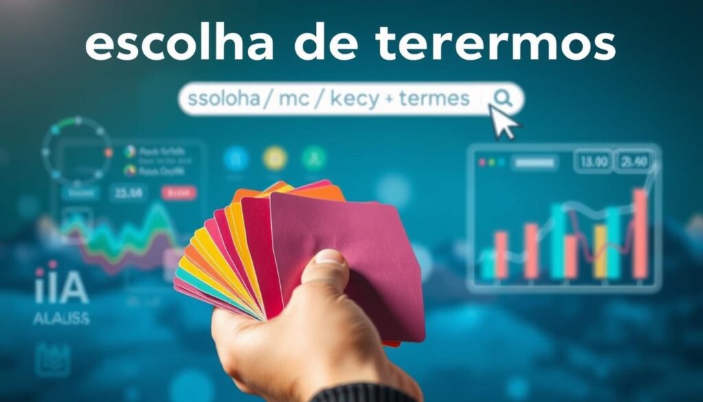 escolha de termos