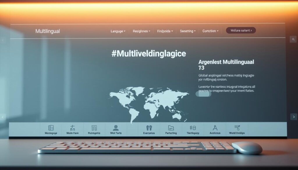 estratégias técnicas para sites multilíngues