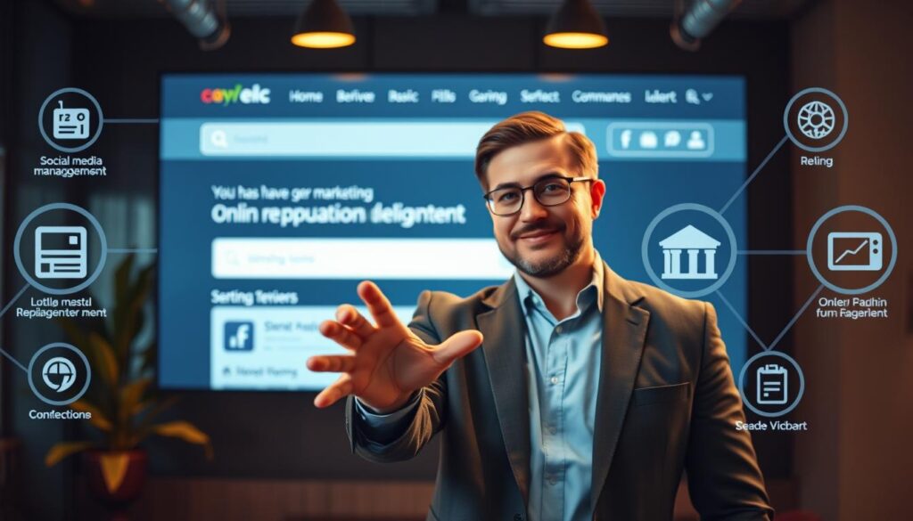 gestão da reputação online