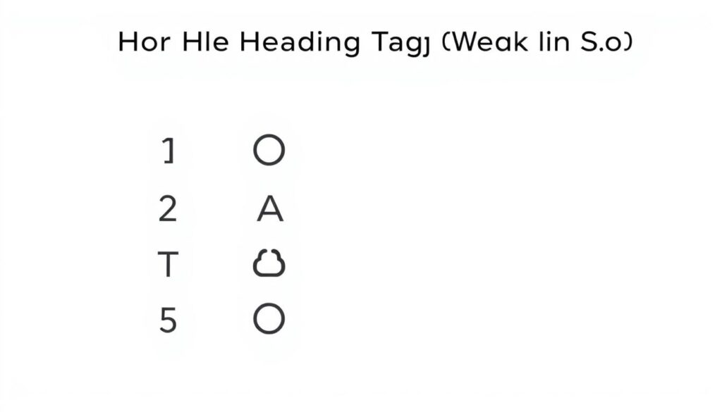 hierarquia das heading tags