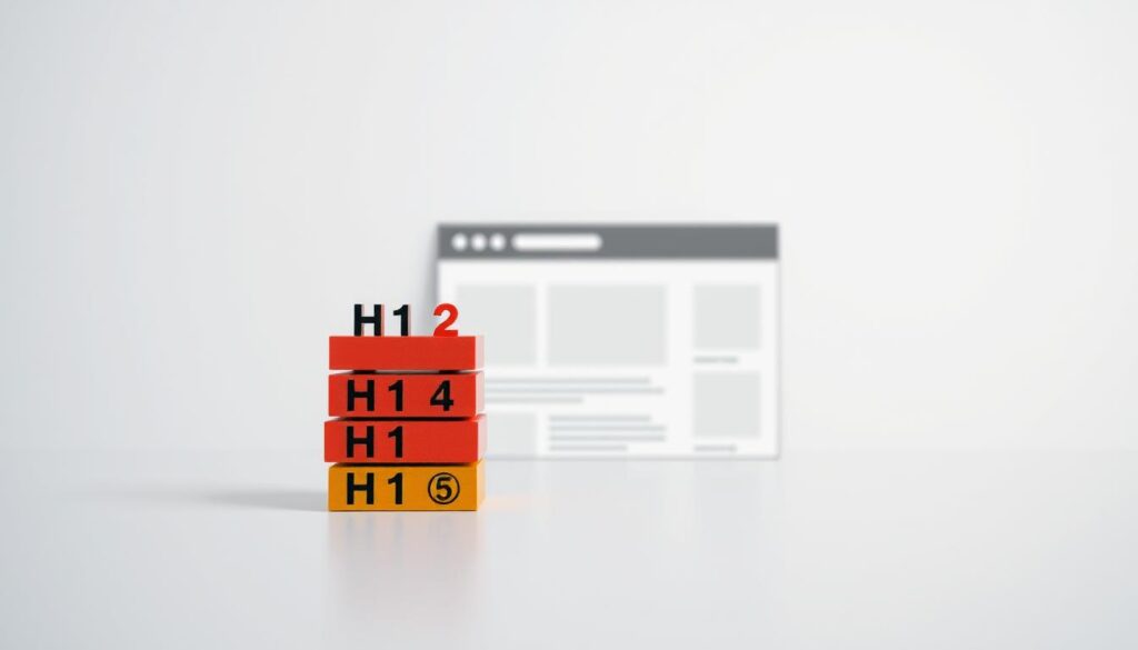 hierarquia de heading tags