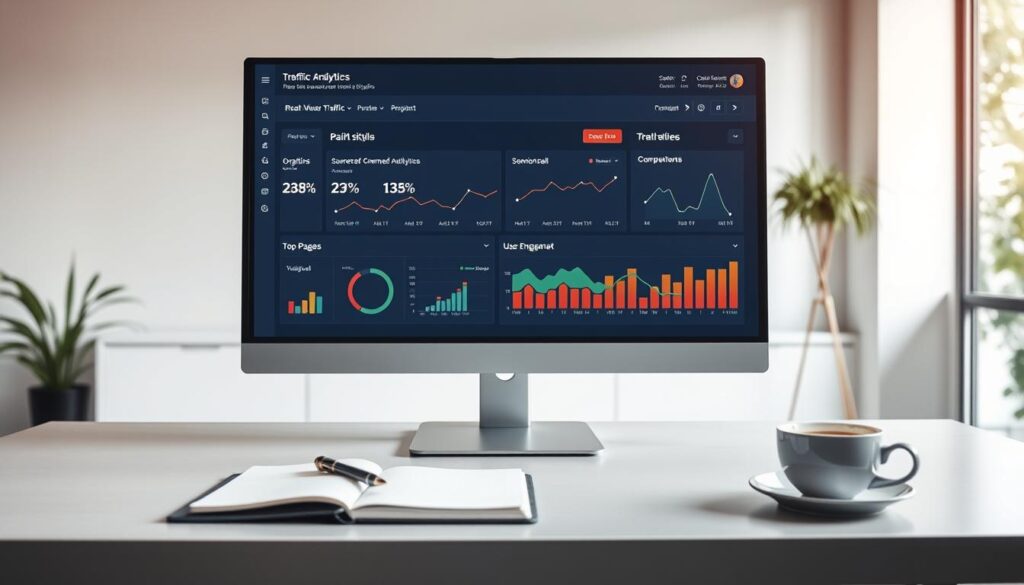 monitoramento de tráfego orgânico