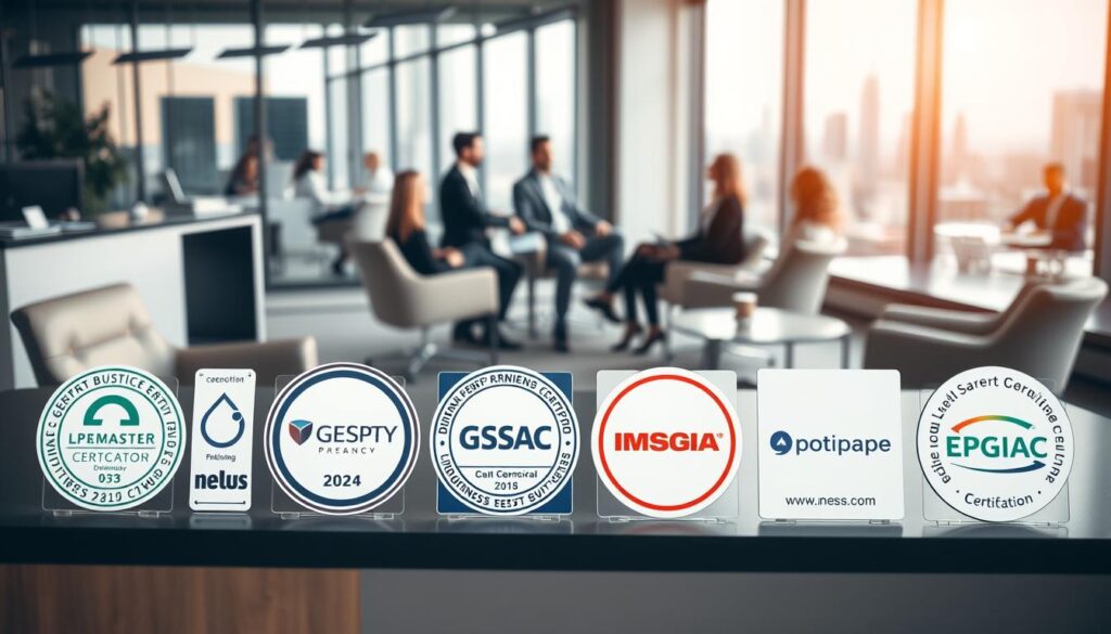 parceiros e certificações