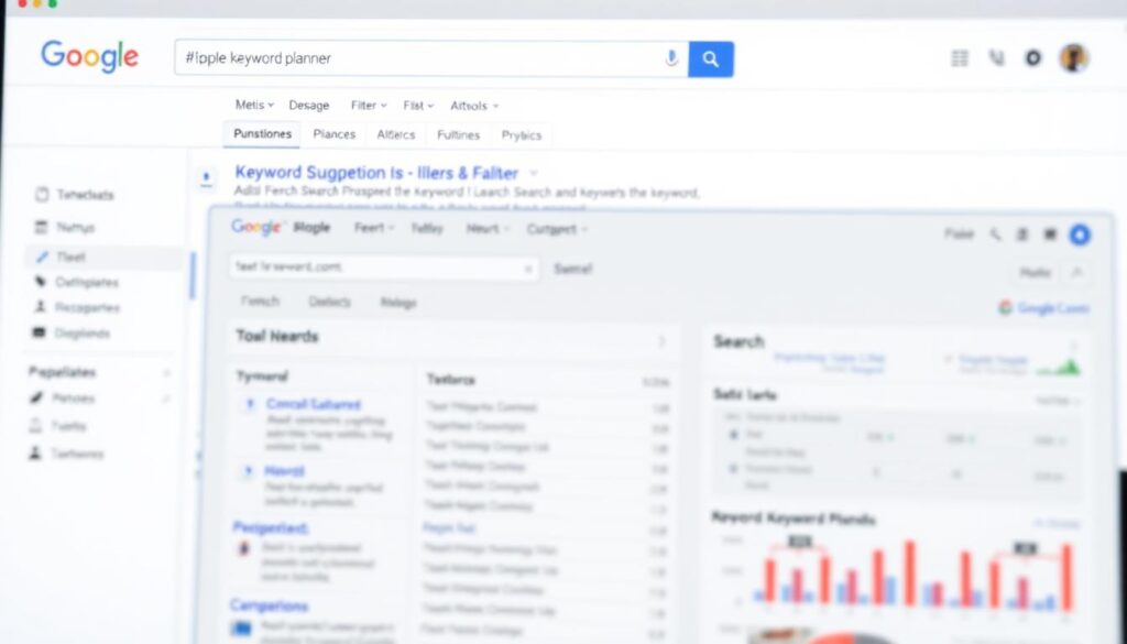 planejador palavras-chave google