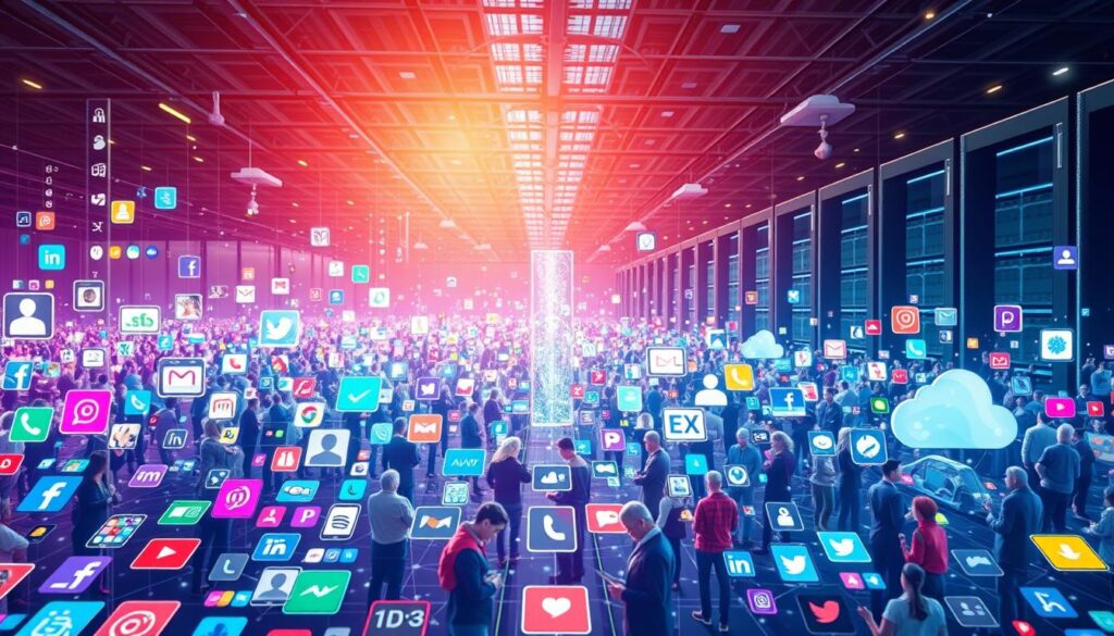 plataformas de interação online