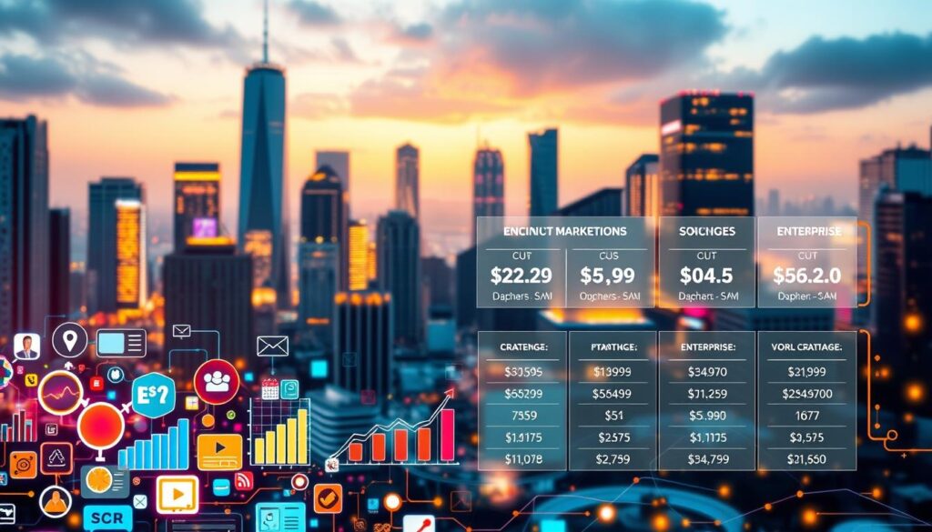 preços de serviços de marketing digital