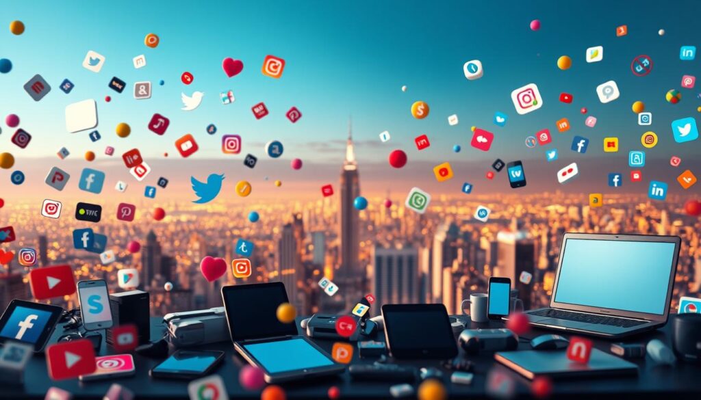 redes sociais