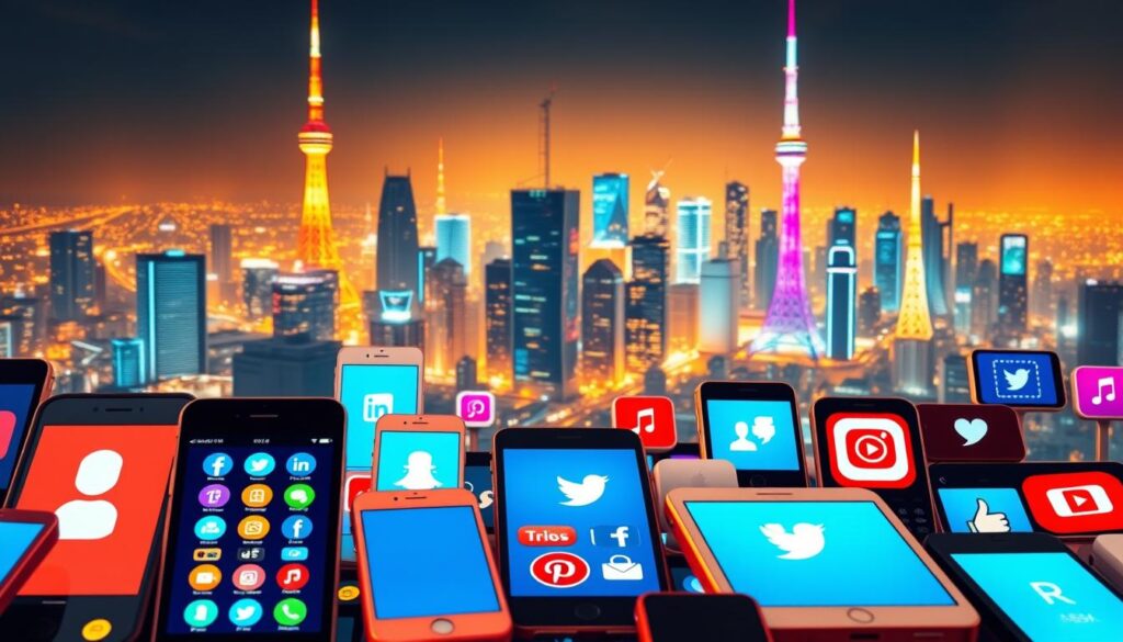 redes sociais