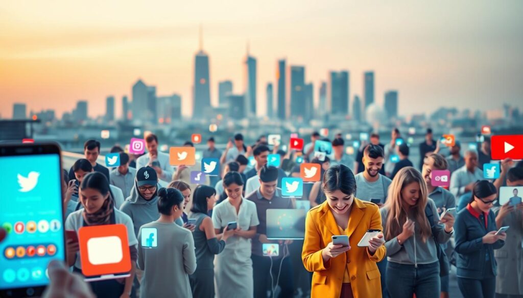 redes sociais