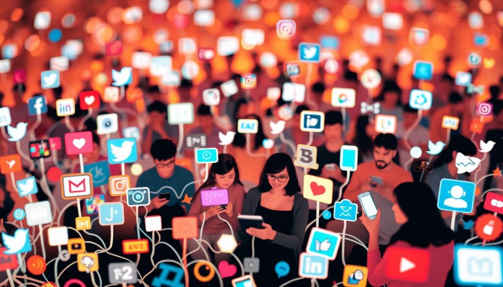 redes sociais