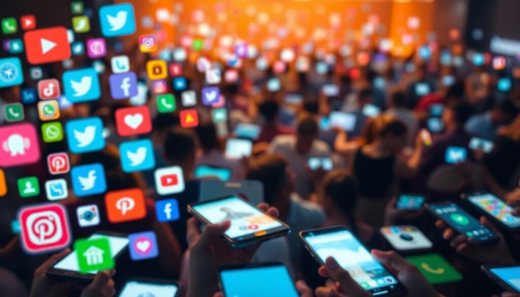 redes sociais