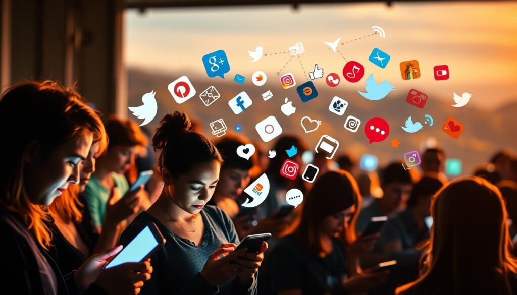 redes sociais