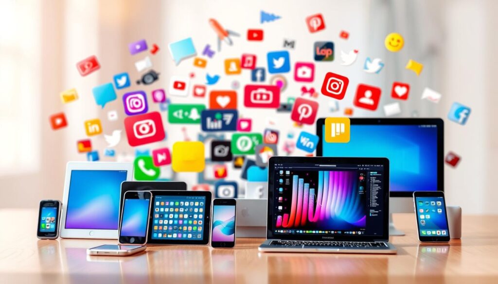 redes sociais