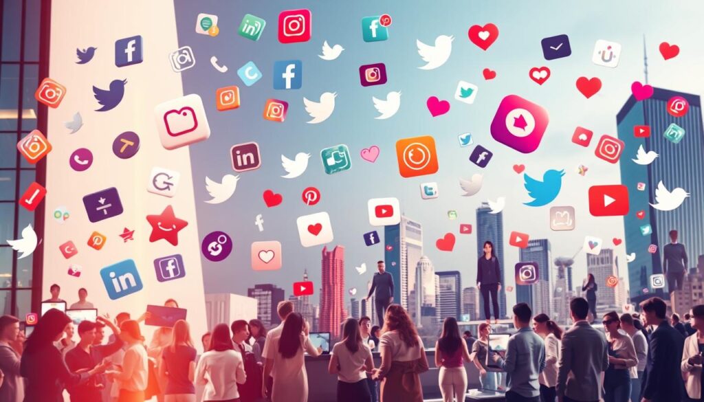 redes sociais