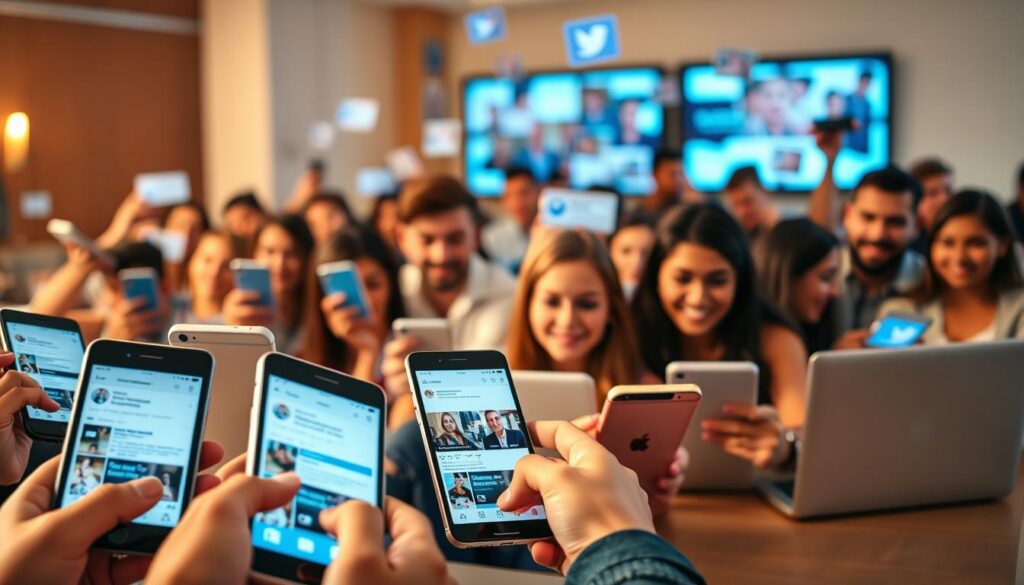 redes sociais engajamento