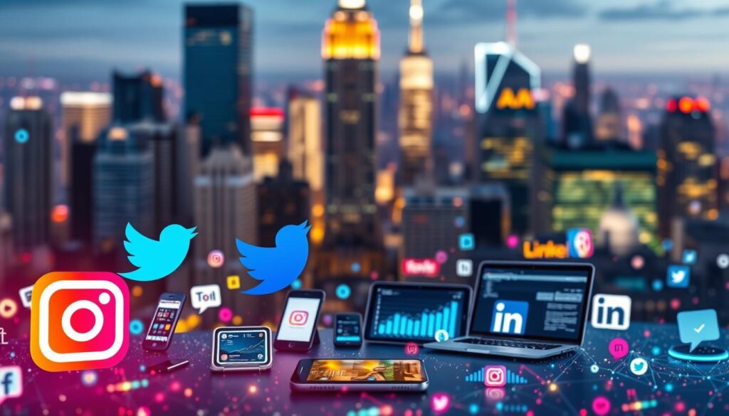 redes sociais marketing digital