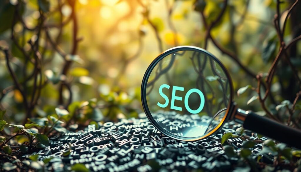 relação entre palavras-chave e SEO