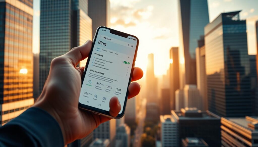 seo bing e dispositivos móveis