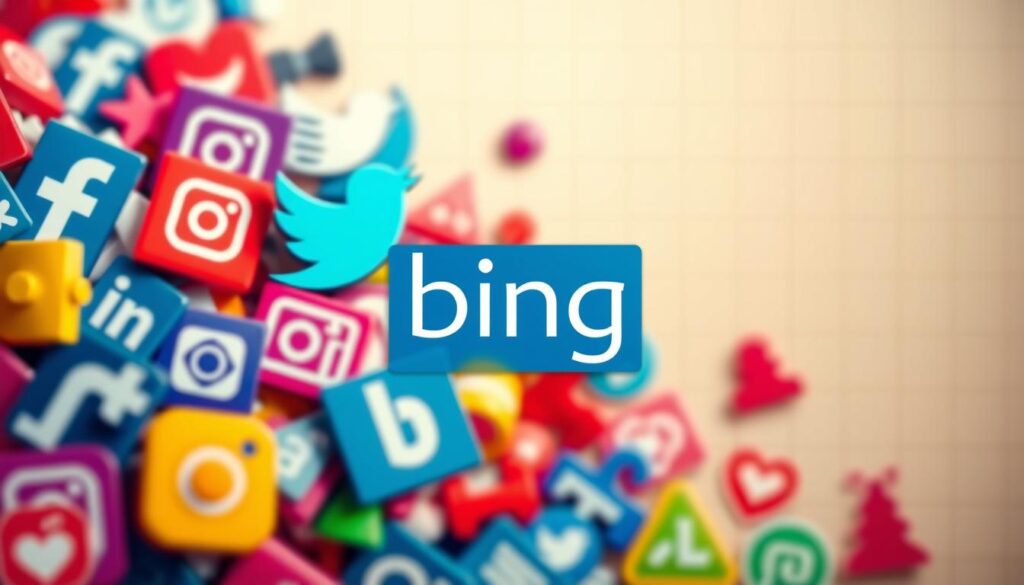 sinais de mídias sociais e seo bing