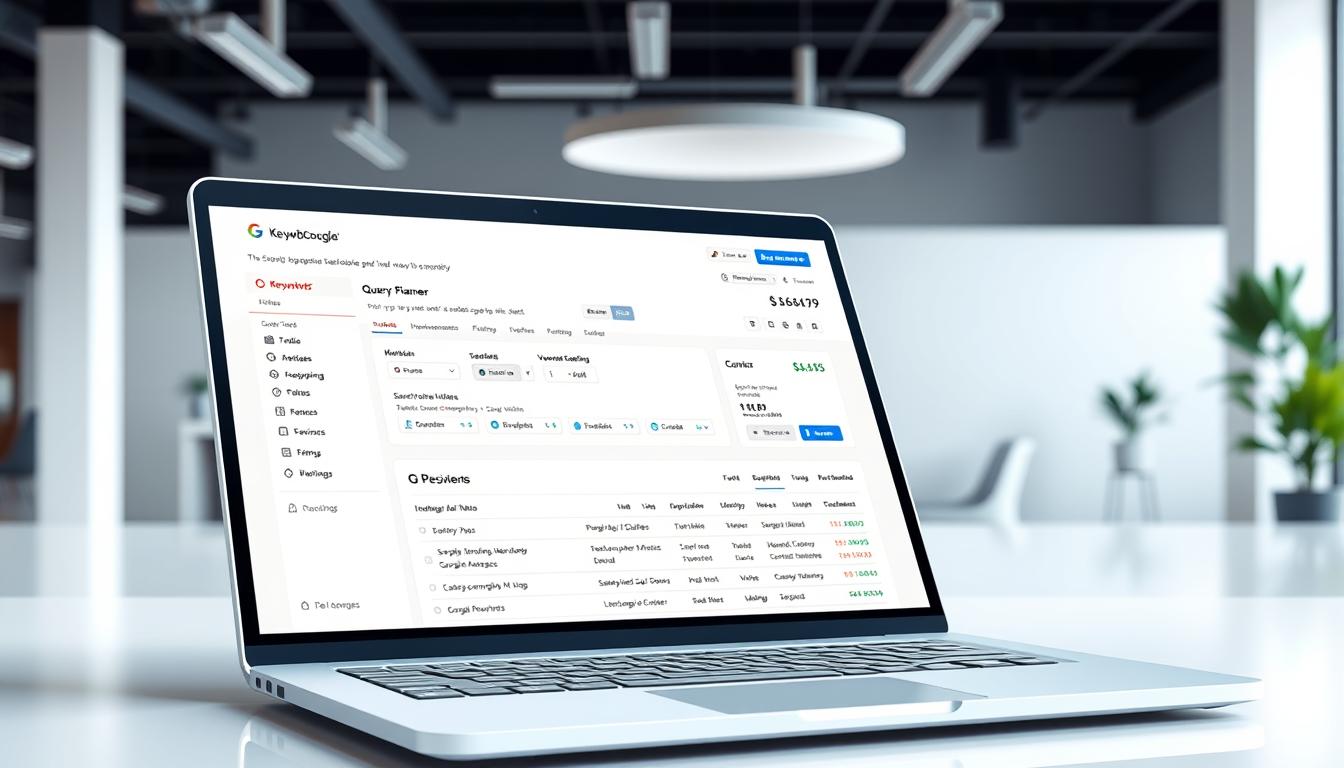 google planejador de palavras