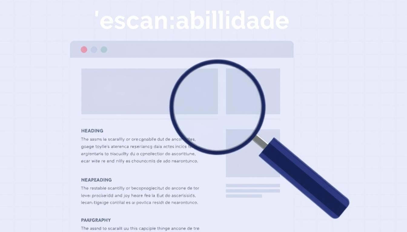 o que é escaneabilidade e como aplicar no blog