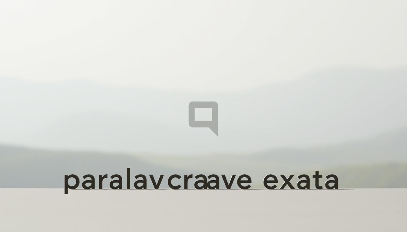 palavra chave exata