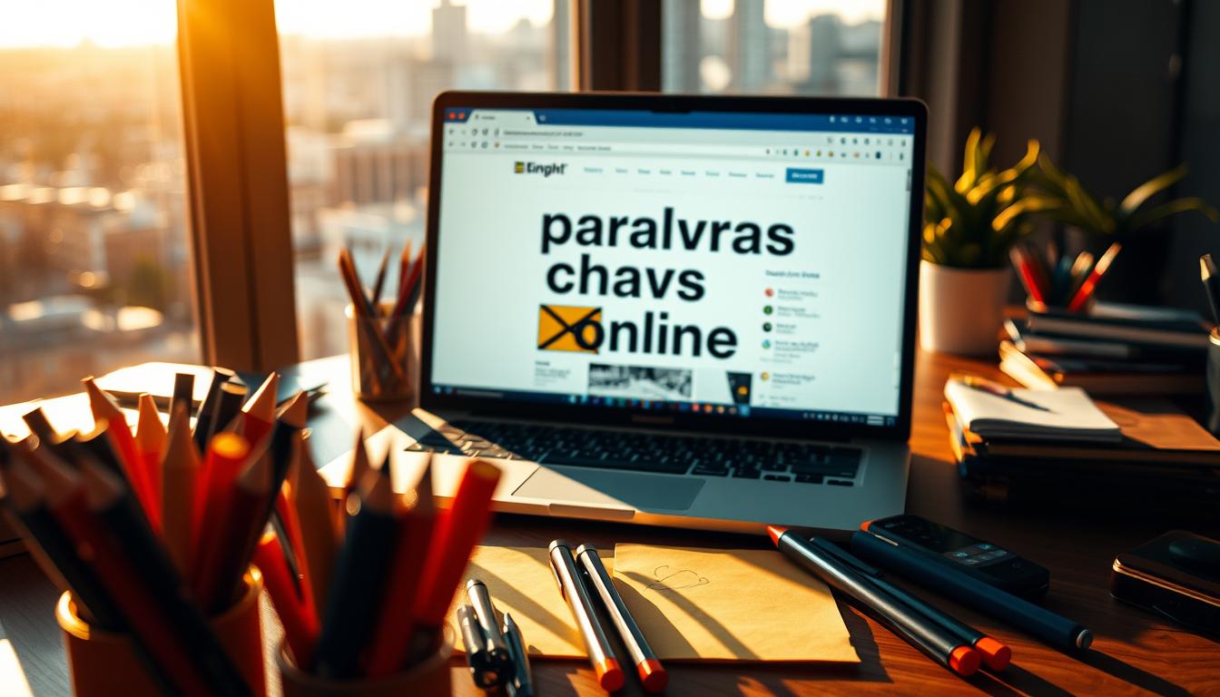 palavras chaves online