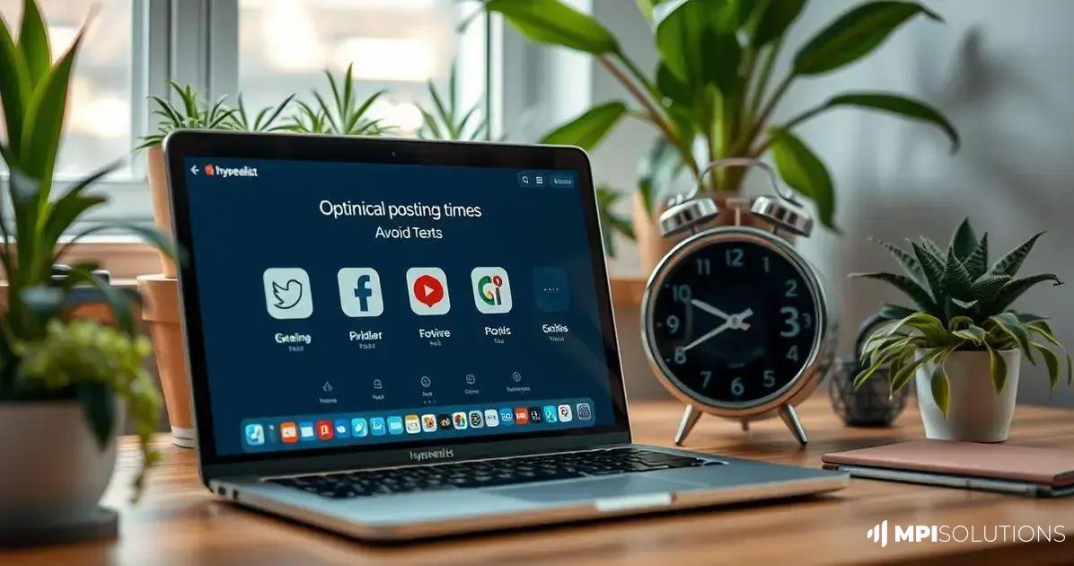 Os melhores horários por plataforma