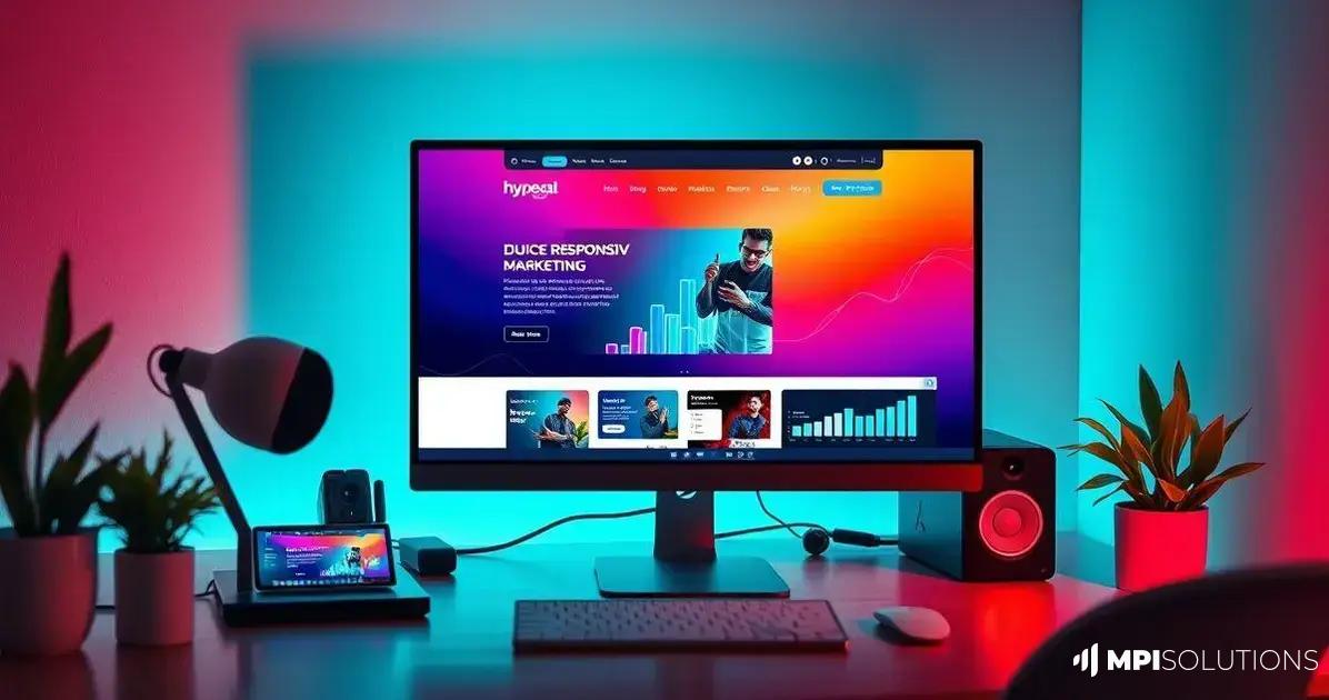 Ter um site responsivo e rápido