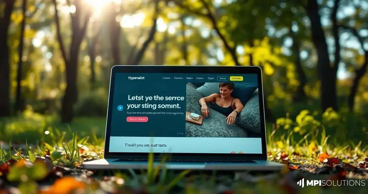 Diferença entre página inicial e landing page de serviço