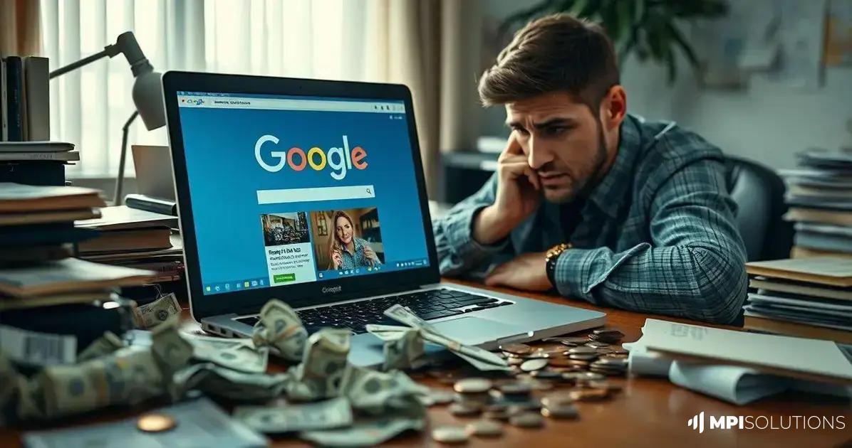 5 Erros Comuns que Desperdiçam Dinheiro no Google Ads
